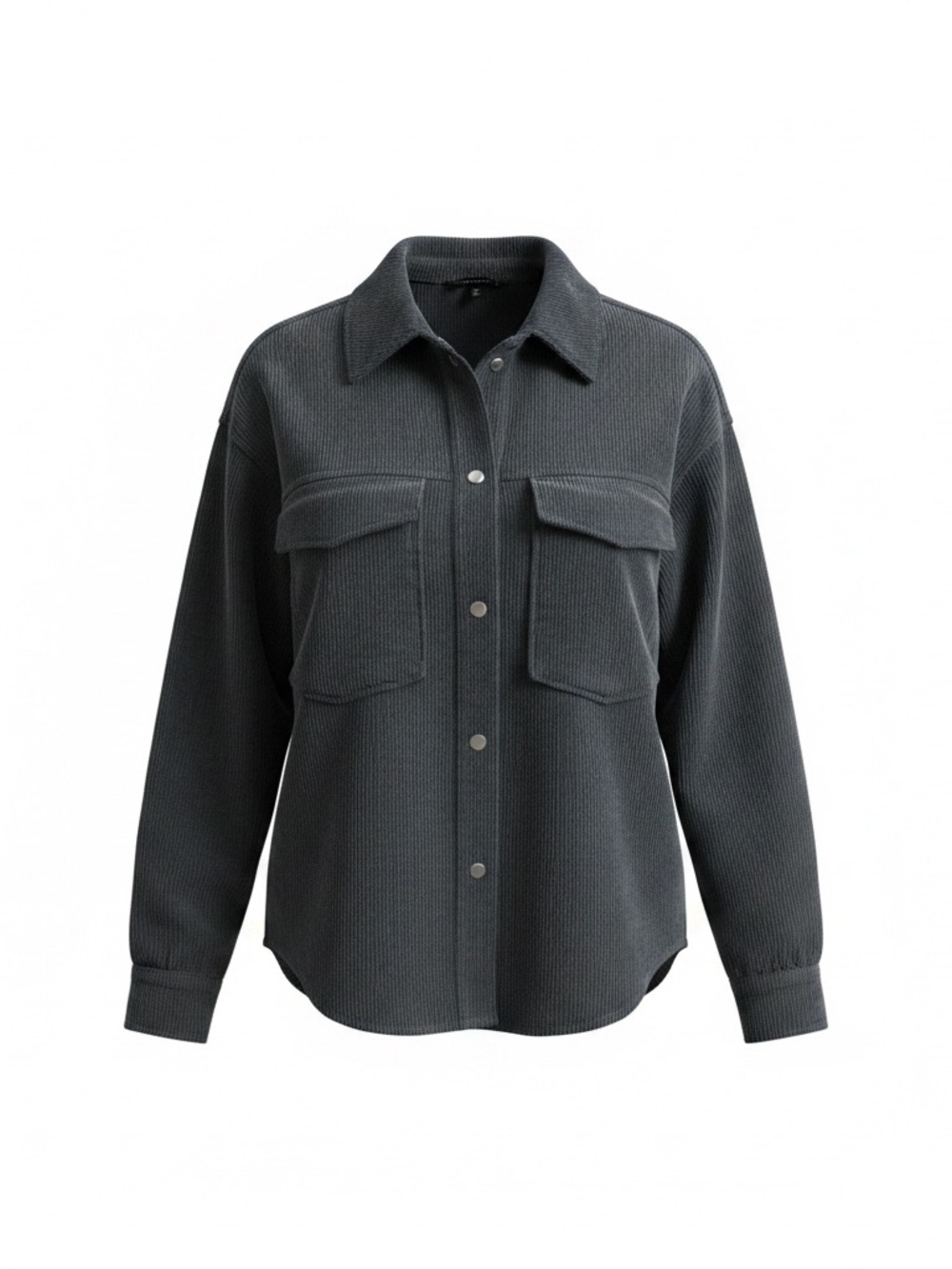 Sanctuary Navy Blue Corduroy Shacket Jacket - Picture 3 of 6